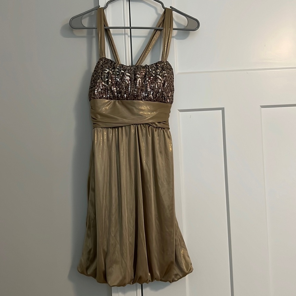 Gold Dress